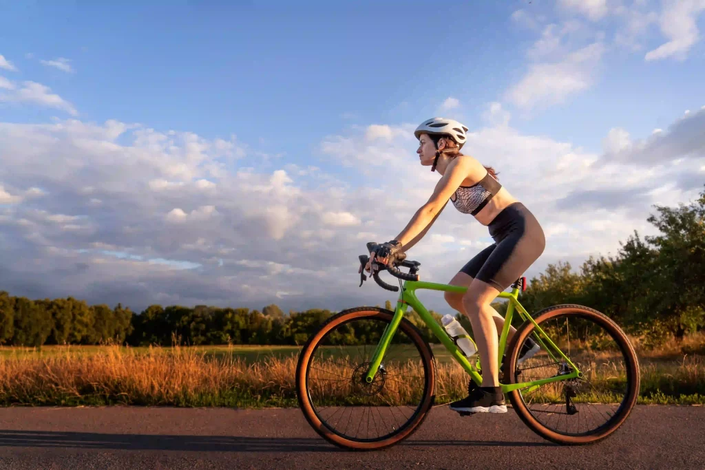 Cycling during periods