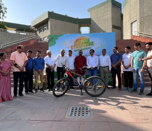 “Pedalling for the Planet: Highlights from the 3rd Edition Dwarka Cyclothon on World Earth Day” Dwarka Cyclothon
