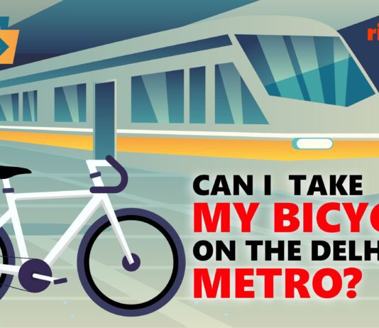 Can I take my bicycle on the Delhi Metro? Can I take my bicycle on the Delhi Metro image