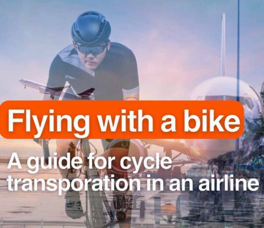 Flying with a bike: A Guide for Cycle Transportation in an Airline flying with a bike