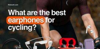 What are the best earphones for cycling in the city? I need to avoid wind noise. earphones for cycling
