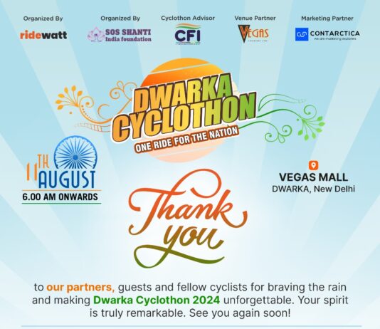 Ridewatt Dwarka Cyclothon 2024- Images
