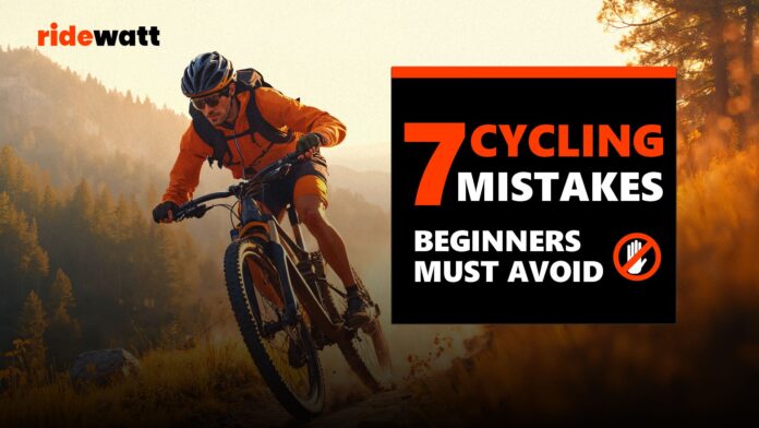 Cycling mistakes beginners must avoid