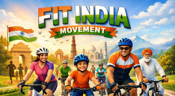 The “FIT INDIA MOVEMENT” Advancing National Fitness Through Cycling FIT INDIA Movement