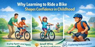 Why Learning to Ride a Bike Shapes Confidence in Childhood Ride a Bike Shapes Confidence in Childhood