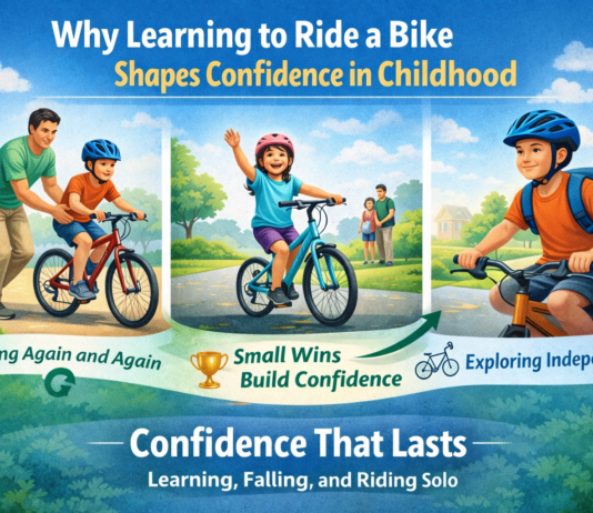 Why Learning to Ride a Bike Shapes Confidence in Childhood Ride a Bike Shapes Confidence in Childhood
