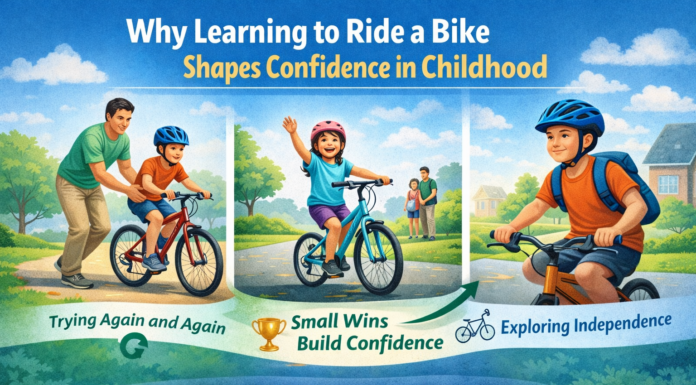 Why Learning to Ride a Bike Shapes Confidence in Childhood Ride a Bike Shapes Confidence in Childhood