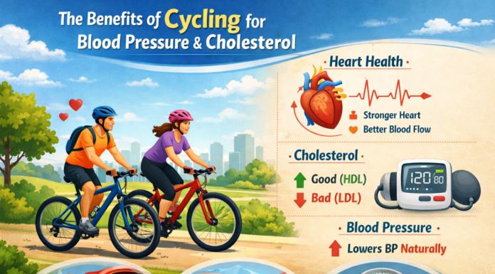 What Regular Cycling Does to Your Blood Pressure and Cholesterol Blood Pressure and Cholesterol
