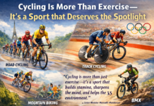 Cycling is more than exercise, it’s a sport that deserves the spotlight Cycling is more than exercise