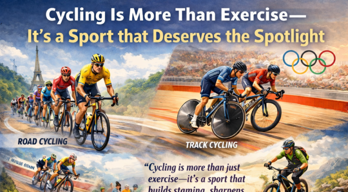 Cycling is more than exercise, it’s a sport that deserves the spotlight Cycling is more than exercise