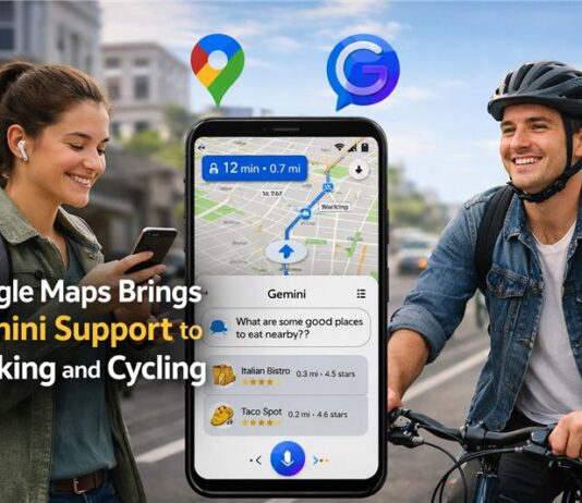 Google Maps Brings Gemini Support to Walking and Cycling