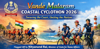 Coastal Security Meets Community Spirit at CISF’s Vande Mataram Cyclothon 2026 CISF’s Vande Mataram Cyclothon 2026 - Coastal Security Meets